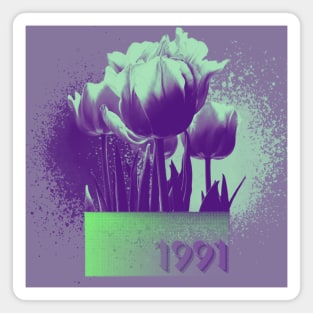 1991 A Year In Review Magnet